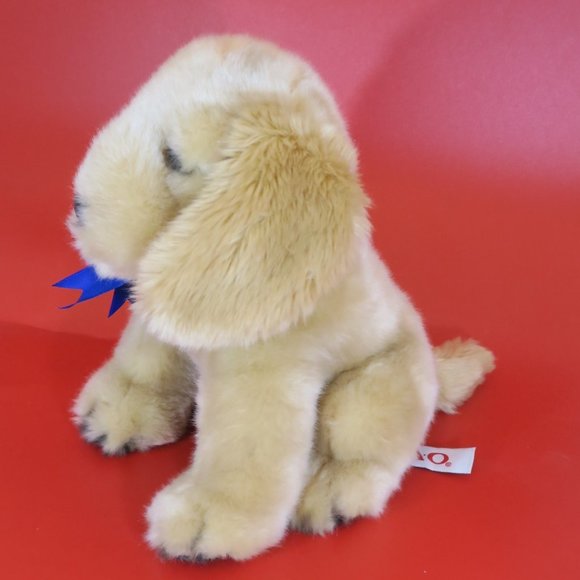 FAO Schwarz Toys Fao Schwarz Retriever Dog Plush Stuffed Puppy Toys R Us Gsd Blue Ribbon